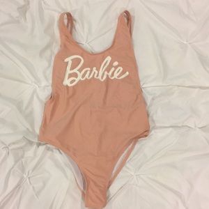 Barbie one piece swimsuit